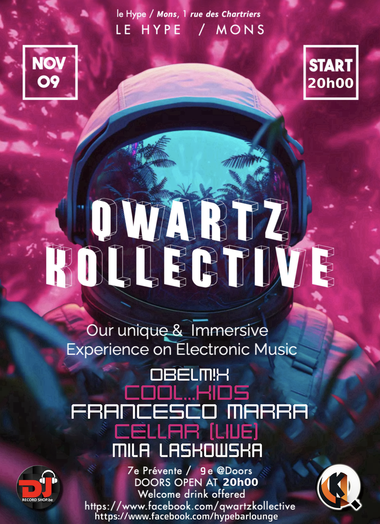 QWARTZ KOLLECTIVE / HYPE / MONS                       09 NOVEMBER 2024